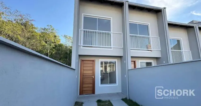Sobrado com 2 dormitórios à venda, 75 m² por r$ 340.000,00 - itoupava central - blumenau/sc