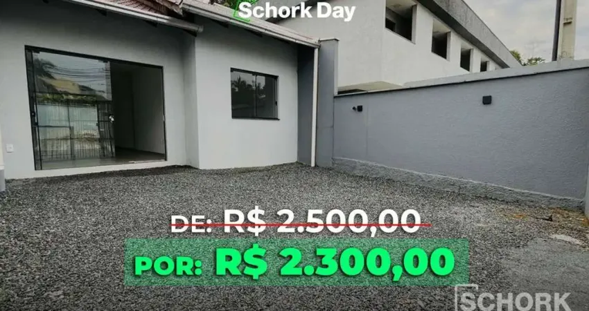 Casa com 2 dormitórios para alugar, 57 m² por r$ 2.300,00/mês - itoupava central - blumenau/sc