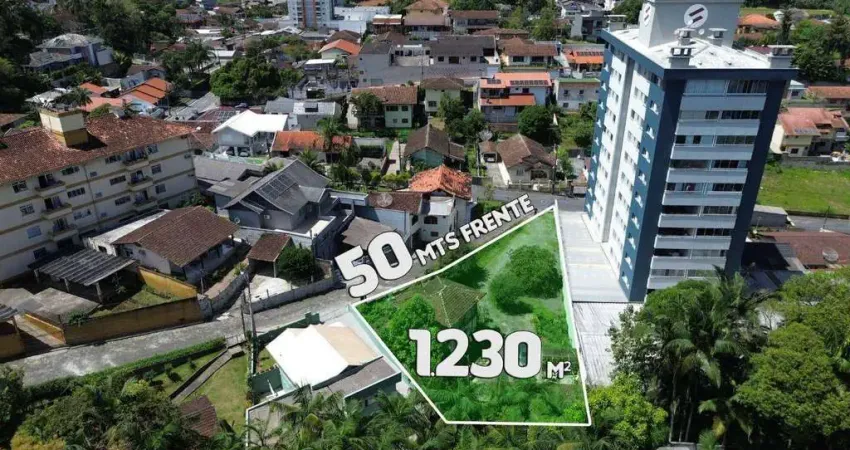 Terreno à venda, 1230 m² por r$ 700.000,00 - itoupava norte - blumenau/sc