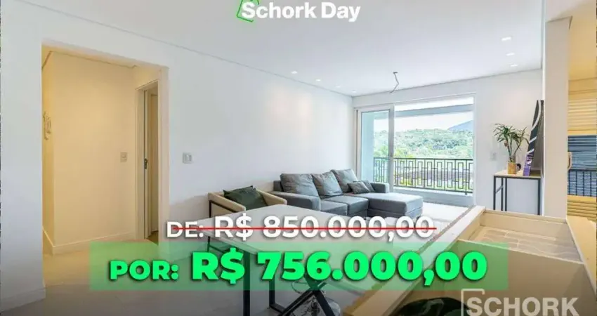 Apartamento com 2 dormitórios à venda, 93 m² por r$ 756.000,00 - itoupava central - blumenau/sc