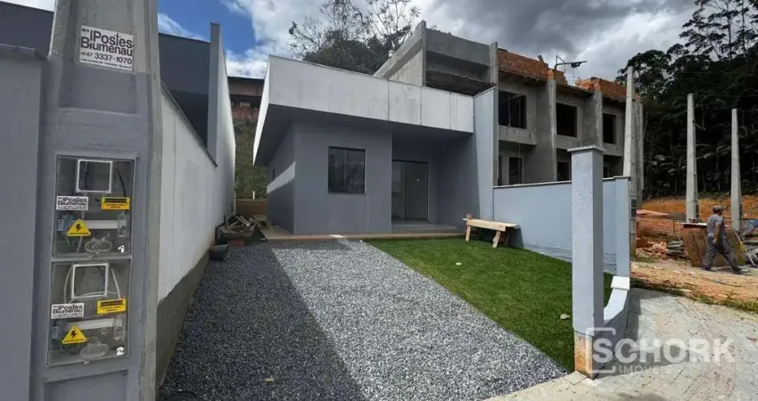 Casa com 2 dormitórios à venda, 70 m² por r$ 350.000,00 - itoupava central - blumenau/sc