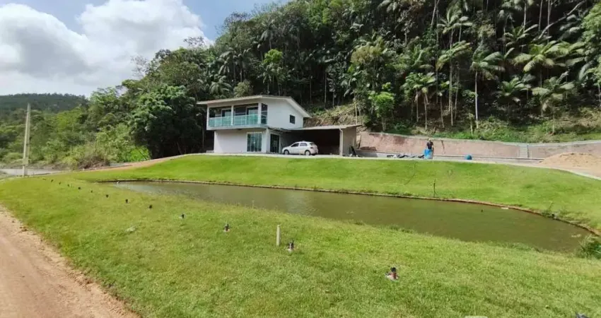 Sítio com 3 dormitórios à venda, 64480 m² por r$ 850.000,00 - saxônia - ascurra/sc