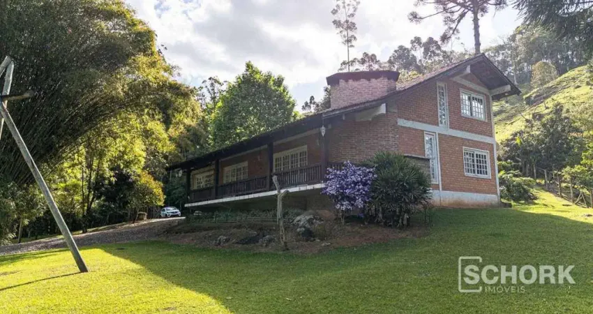 Sítio com 4 dormitórios à venda, 72625 m² por r$ 2.000.000,00 - diamantina - rodeio/sc