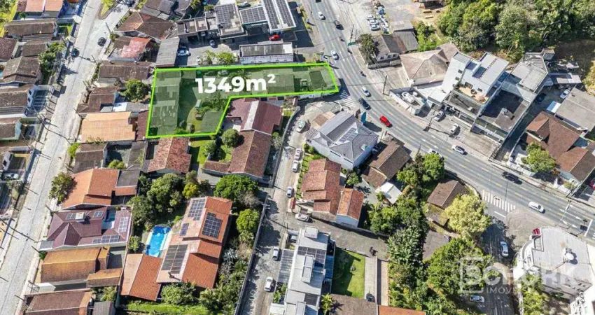 Terreno à venda, 1350 m² por r$ 2.800.000,00 - água verde - blumenau/sc