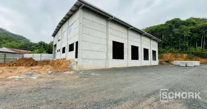 Galpão para alugar, 675 m² por r$ 16.800,00/mês - itoupava central - blumenau/sc