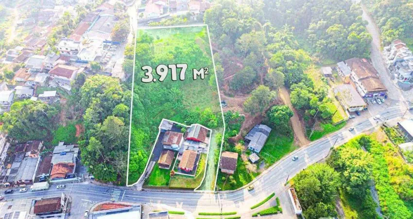 Terreno à venda, 3917 m² por r$ 900.000,00 - itoupava norte - blumenau/sc
