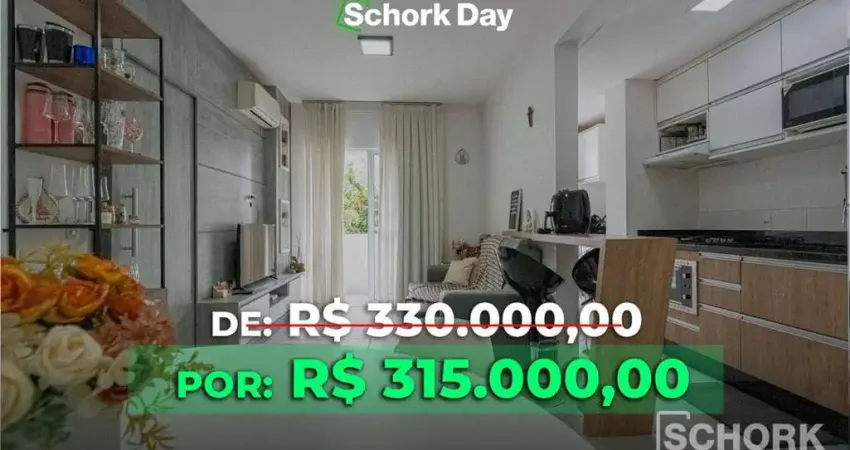 Apartamento com 2 dormitórios à venda, 60 m² por r$ 330.000,00 - salto do norte - blumenau/sc