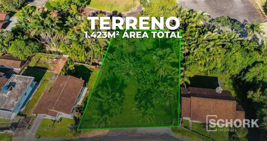 Terreno à venda, 1423 m² por r$ 600.000,00 - itoupava central - blumenau/sc