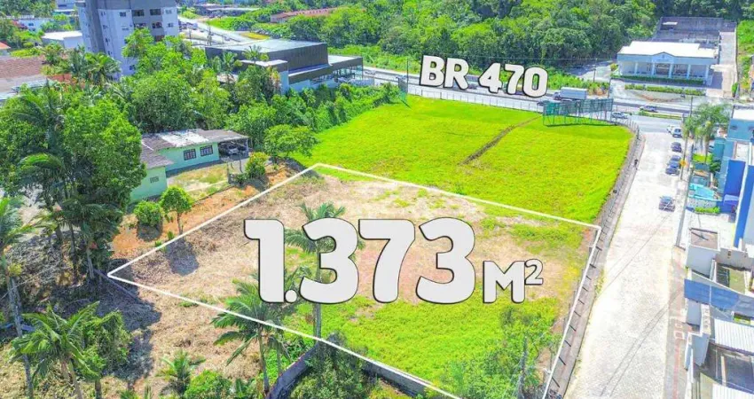 Terreno à venda, 1373 m² por r$ 910.000,00 - salto do norte - blumenau/sc