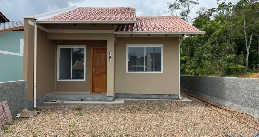 Casa com 2 dormitórios à venda, 50 m² por r$ 320.000,00 - arapongas - indaial/sc