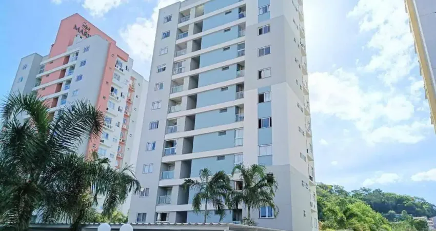 Apartamento com 2 dormitórios para alugar, 60 m² por r$ 2.263,71/mês - escola agrícola - blumenau/sc