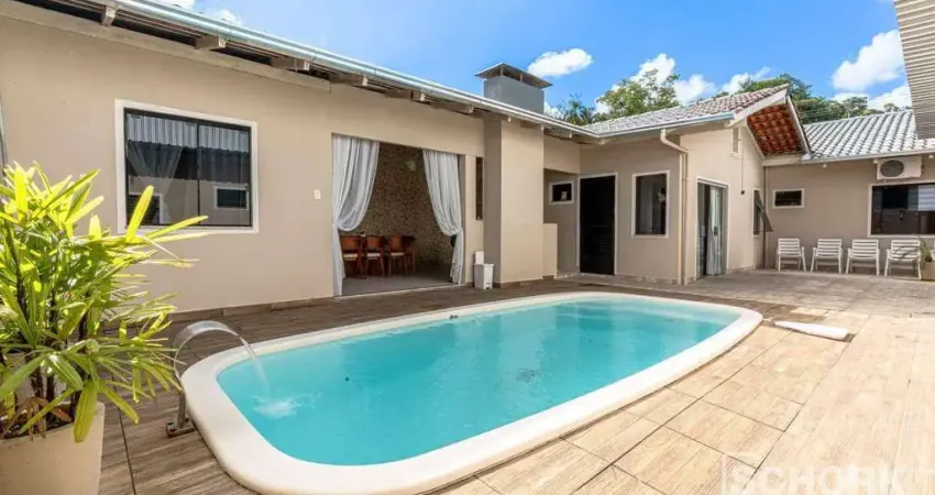 Casa com 4 dormitórios para alugar, 239 m² por r$ 8.565,21/mês - salto - blumenau/sc