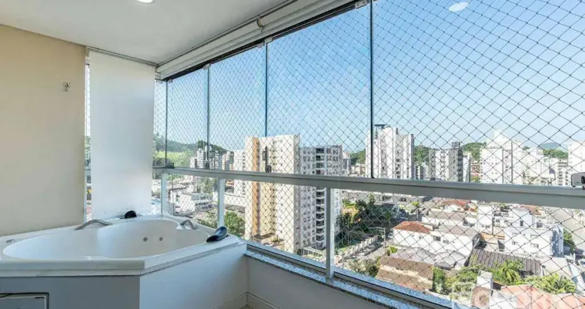 Apartamento com 3 dormitórios à venda, 82 m² por r$ 890.000,00 - vila nova - blumenau/sc