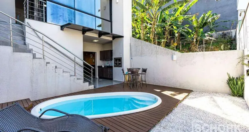 Casa com 3 dormitórios à venda, 172 m² por r$ 1.050.000,00 - água verde - blumenau/sc