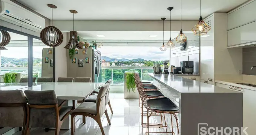 Apartamento com 3 dormitórios à venda, 98 m² por r$ 870.000,00 - velha - blumenau/sc