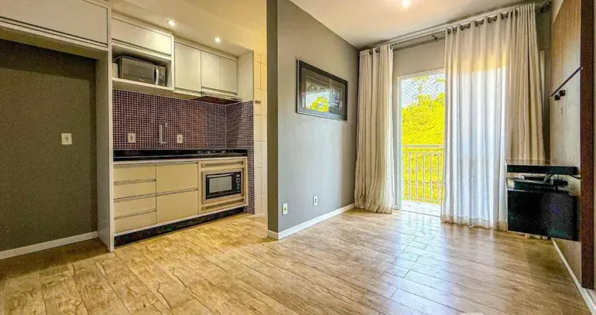 Apartamento com 2 dormitórios à venda, 60 m² por r$ 295.000,00 - itoupava central - blumenau/sc