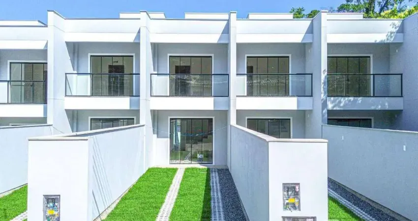 Sobrado com 2 dormitórios à venda, 82 m² por r$ 450.000,00 - fortaleza - blumenau/sc