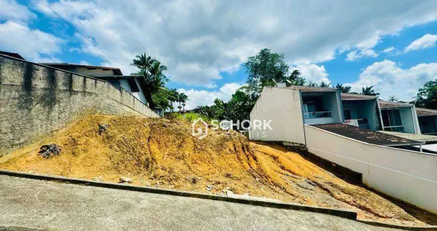 Terreno à venda, 404 m² por r$ 300.000,00 - itoupava central - blumenau/sc