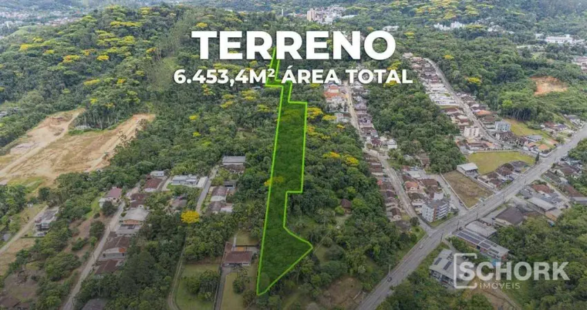 Terreno à venda, 6453 m² por r$ 490.000,00 - badenfurt - blumenau/sc