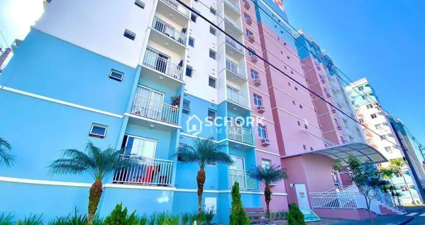 Apartamento com 2 dormitórios para alugar, 60 m² por r$ 1.733,08/mês - itoupava central - blumenau/sc