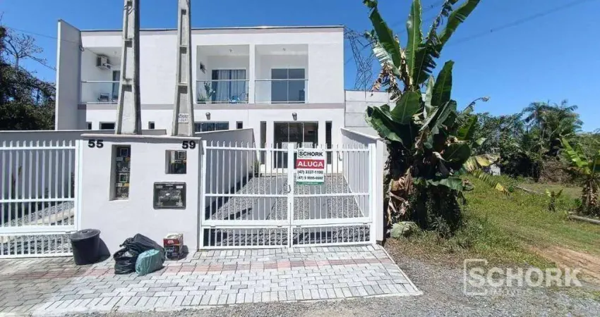 Casa com 2 dormitórios para alugar, 74 m² por r$ 1.730,70/mês - itoupava central - blumenau/sc