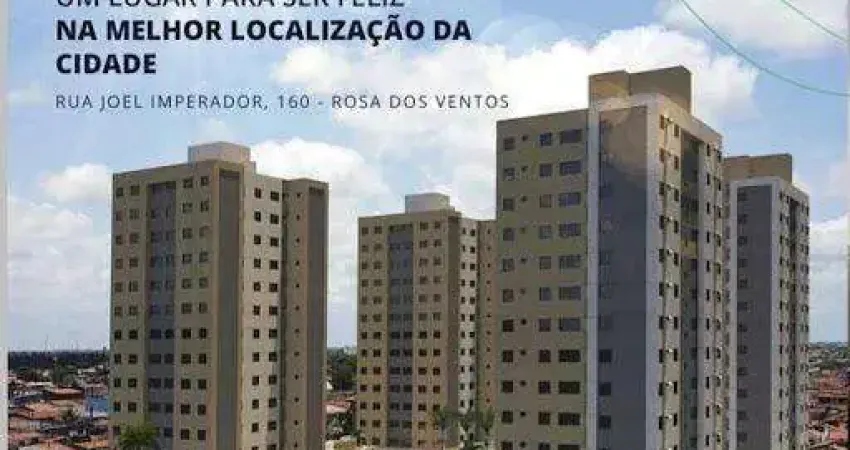 Apartamento com 2 quartos para alugar na Rua Joel Imperador, Rosa dos Ventos, Parnamirim