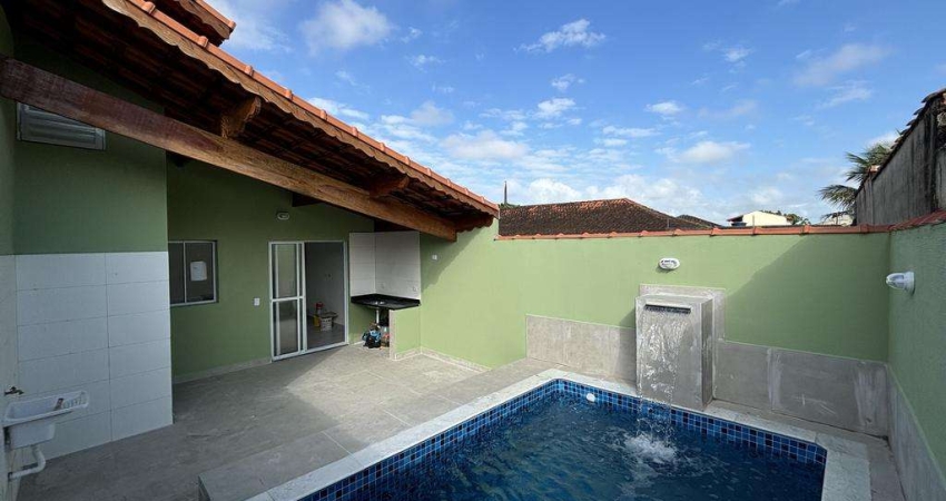 Casa à venda em Mongaguá, Jussara, com 2 quartos, com 66.8 m²