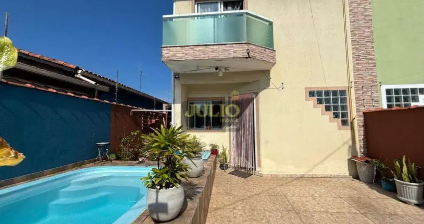 Sobrado à Venda no Jardim Praia Grande em Mongaguá – 2 Dormitórios, Piscina e Área Gourmet, a 700m da Praia