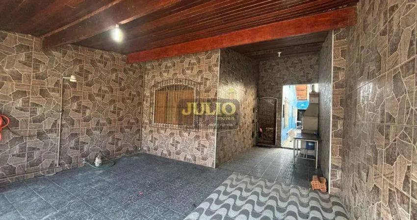 Casa à venda em Mongaguá, Jardim Santana, com 2 quartos, com 138 m²