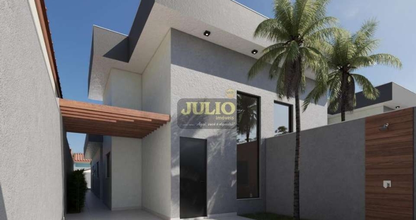 Casa à venda em Itanhaém, Baln Tupy, com 2 quartos, com 89 m²