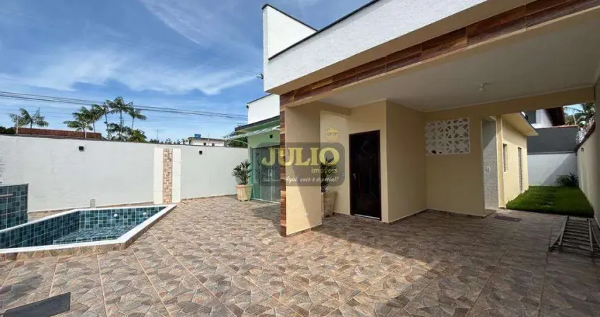 Casa à venda em Itanhaém, Baln Gaivotas, com 3 quartos, com 93.29 m²