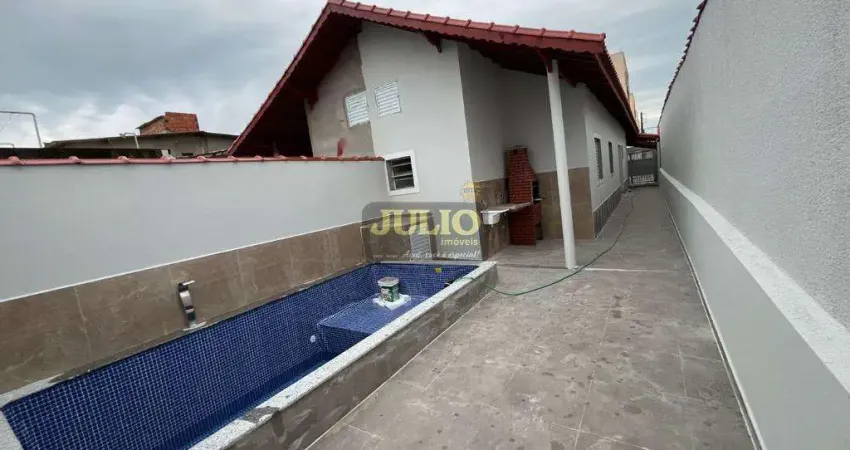 Casa com Piscina à Venda no Jardim Praia Grande – Mongaguá/SP – Financia!