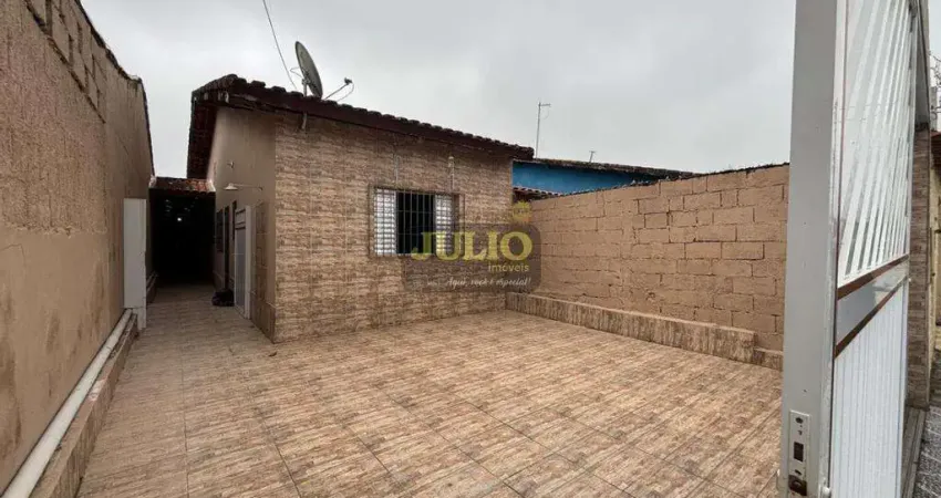 Casa à venda no jussara em mongaguá – 2 dormitórios, sendo 1 suíte e churrasqueira