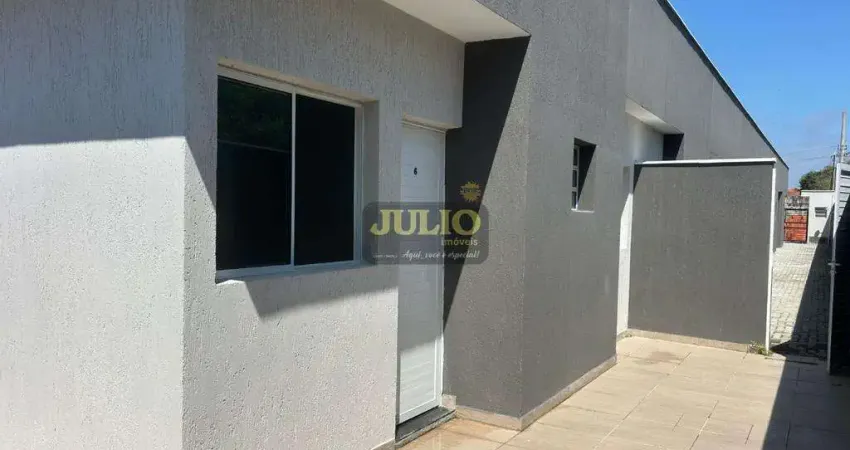 Casa à venda em itanhaém, cibratel ii, com 2 quartos, com 60 m²