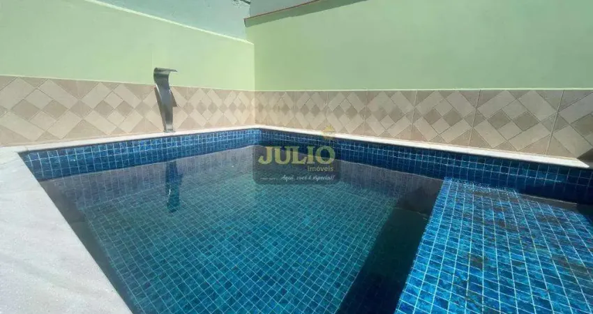 Sobrado à venda em mongaguá, santa eugênia, com 2 quartos, com 72 m²