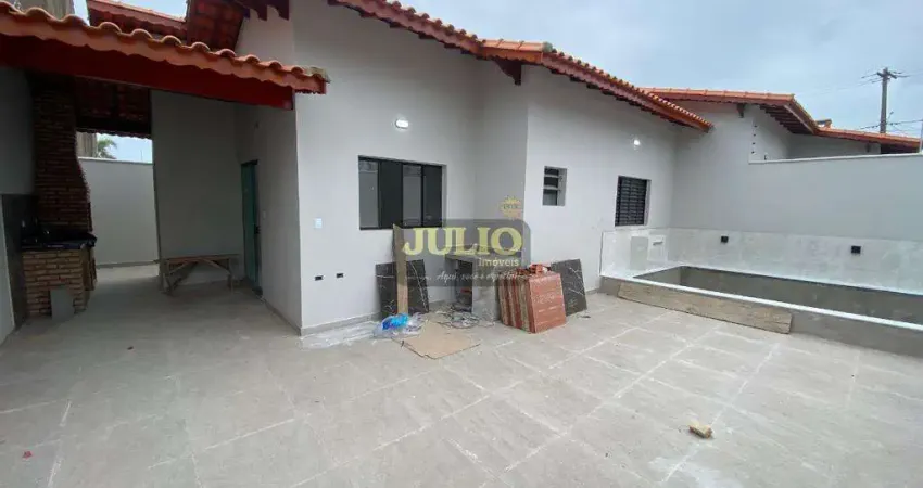 Casa à venda em itanhaém, jd jamaica, com 2 quartos, com 53.2 m²