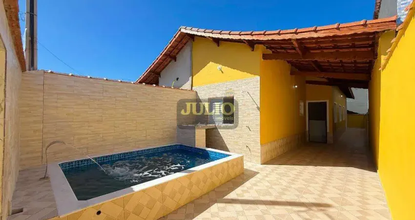 Casa à venda em mongaguá, agenor de campos, com 2 quartos, com 66.28 m²