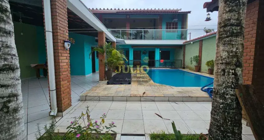 Casa à venda em itanhaém, jardim suarão, com 4 quartos, com 210.2 m²