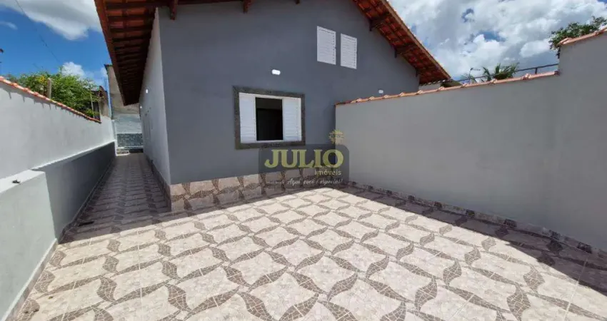 Casa à venda em mongaguá, jardim leonor, com 2 quartos, com 58.4 m²