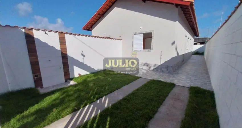 Casa à venda em itanhaém, baln gaivotas, com 2 quartos, com 49 m²