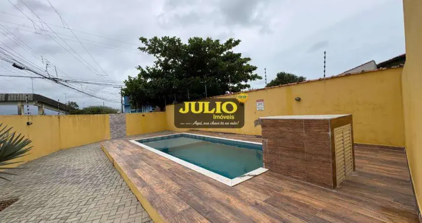 Sobrado à venda em Itanhaém, Balneário Jequitiba, com 2 suítes, com 65.56 m², Condomínio Goiás XXXll