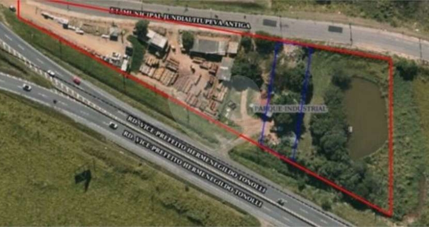 Terreno à venda na Rodovia Vice-Prefeito Hermenegildo Tonolli, Distrito Industrial, Jundiaí