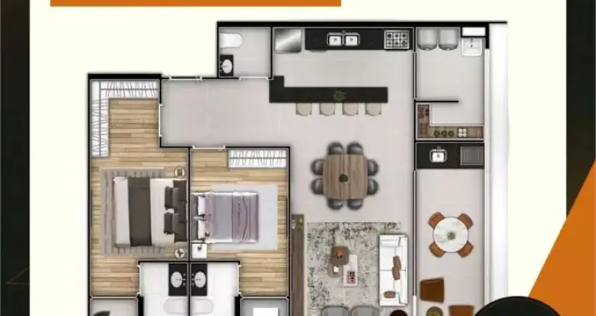 Apartamento com 2 quartos à venda em Jardim Ana Maria - SP