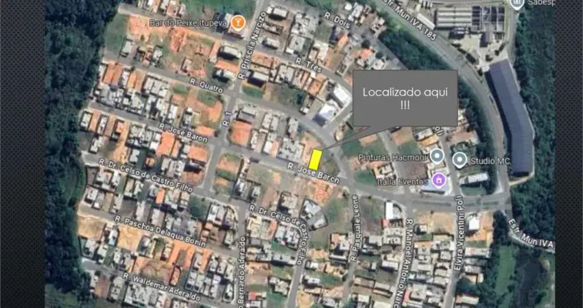 Terreno à venda na José Baron, Jardim Itália, Itupeva