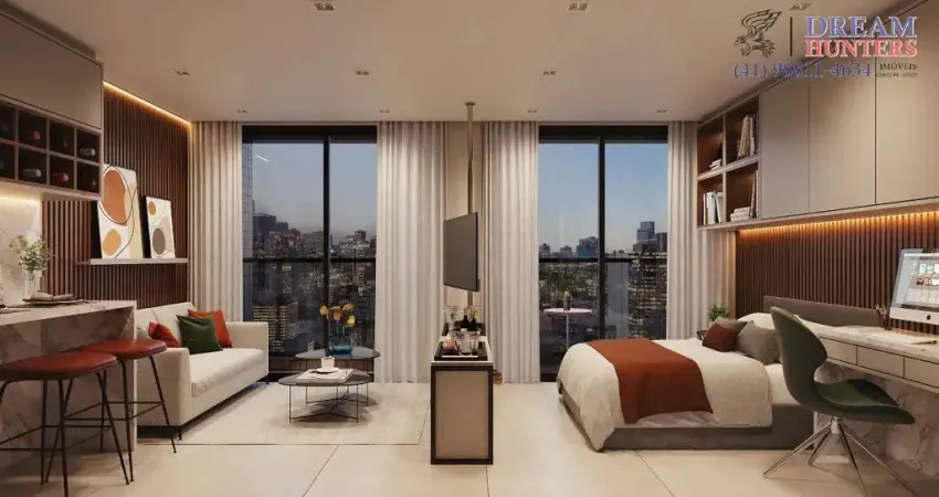 Apartamento com 1 quarto à venda na Avenida Visconde de Guarapuava, 3070, Centro, Curitiba