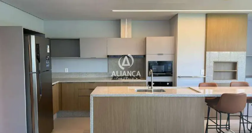 Apartamento mobiliado
3 dormitórios, sendo uma suíte
1 sala
1 cozinha