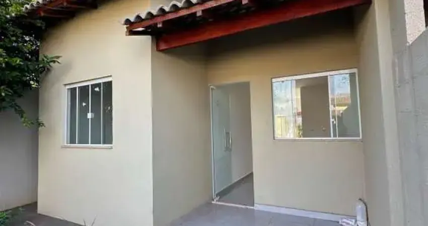 Casas 2 quartos para venda em várzea grande, canelas, 2 dormitórios, 1 banheiro, 1 vaga