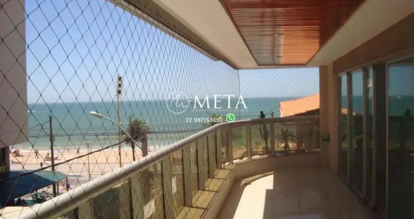 Apartamento para venda em macaé, cavaleiros, 3 dormitórios, 2 suítes, 5 banheiros, 2 vagas