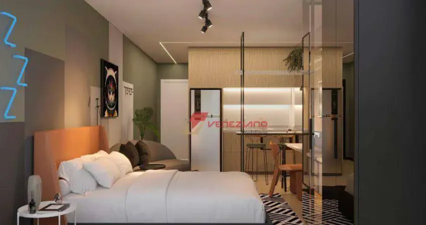 O melhor investimento imobiliário de piracicaba | o único com locação airbnb | studio com 25 m² | avenida luciano guidotti | saiba mais |aproveite!!!