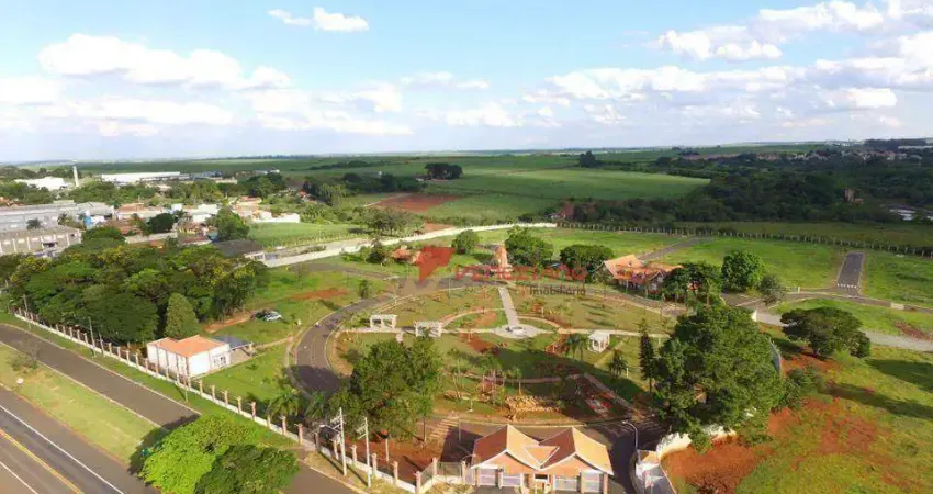 Terreno em condomínio fechado à venda na Rodovia Margarida da Graça Martins, 2, Água Seca, Piracicaba